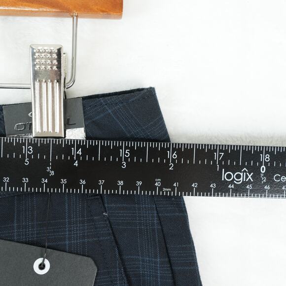 O'Neill Shorts Mens 29x11 Navy Horizon Plaid Relaxed Fit Casual Surfer Skater - Picture 8 of 11